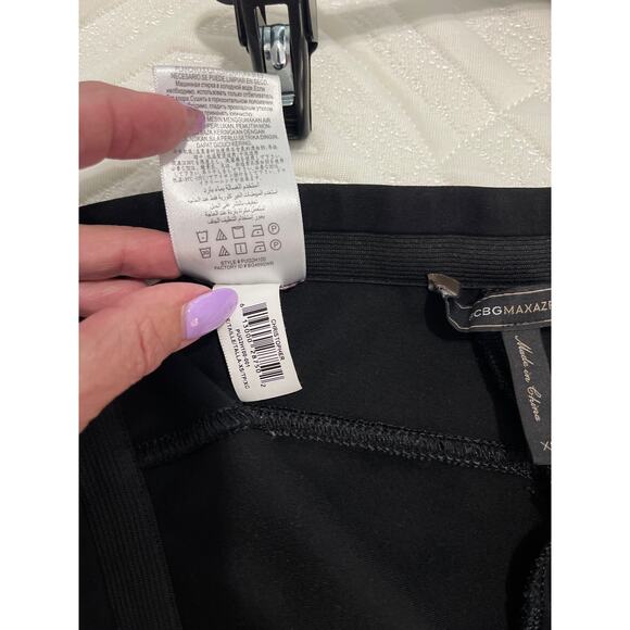 BCBGMAXAZRIA Black Christopher Zippered front Detail Legging Pants XS - Picture 11 of 11